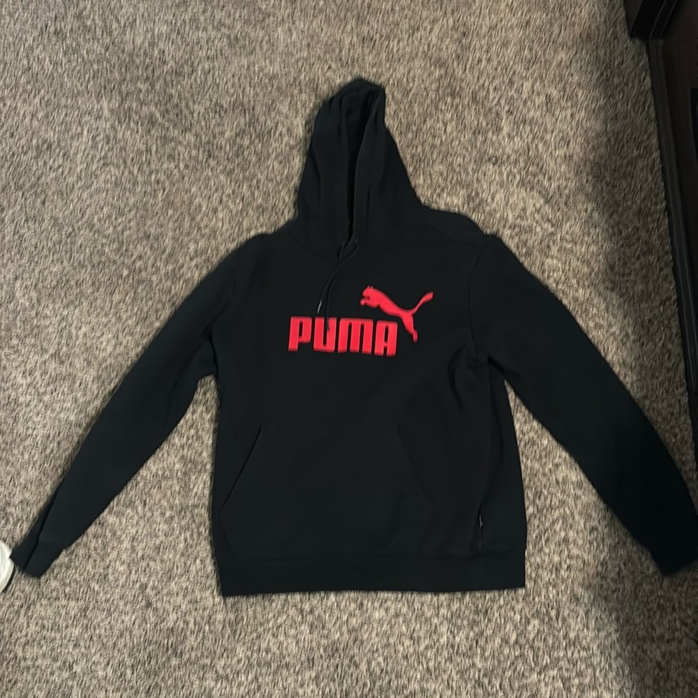 Black hoodie puma-size M